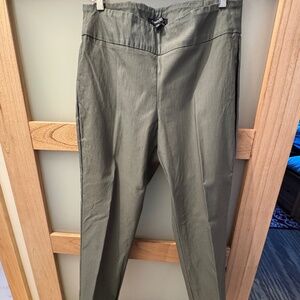 Slimming Green Slacks